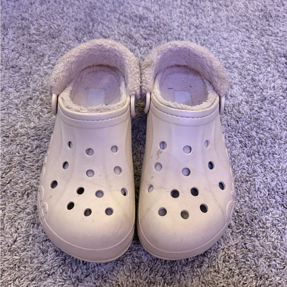 Fuzzy Crocs
